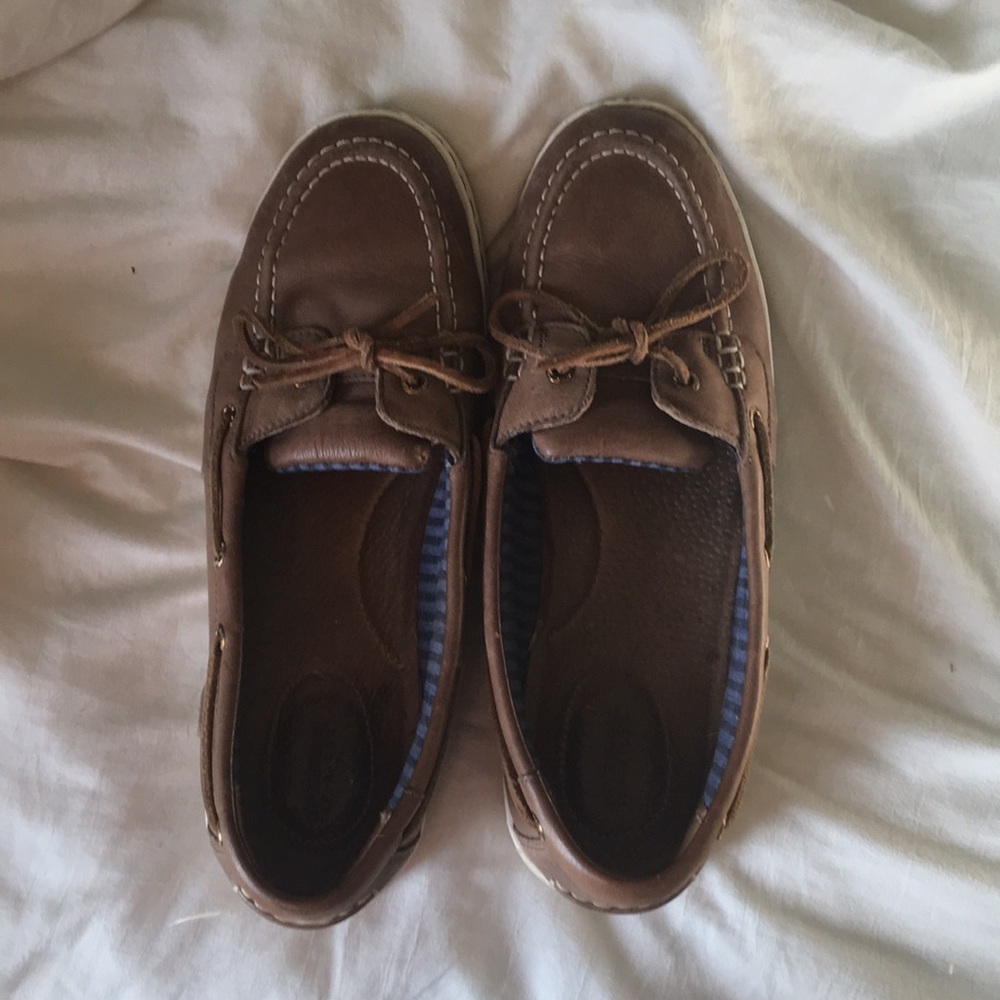 Brown Sperry Top Siders